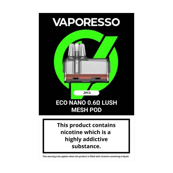 Vaporesso Eco Nano 0.6 Lush Mesh Pod 2pcs