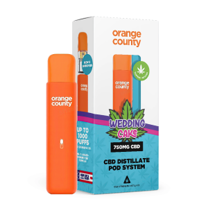 Orange County Rechargeable Pod 1ml CBD Vape Pen